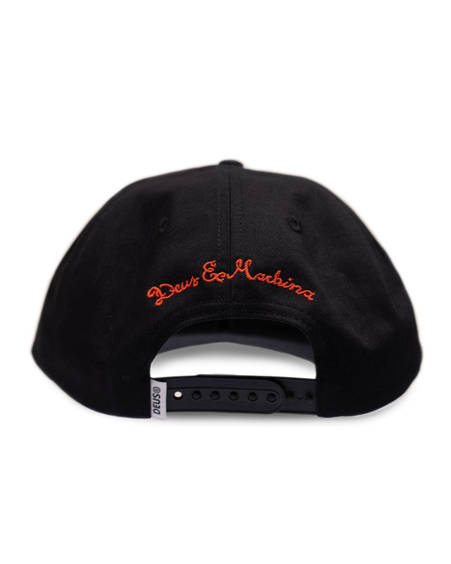 DROP DOWN CAP - BLACK