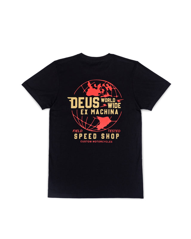 GLOBAL SPARK TEE - BLACK