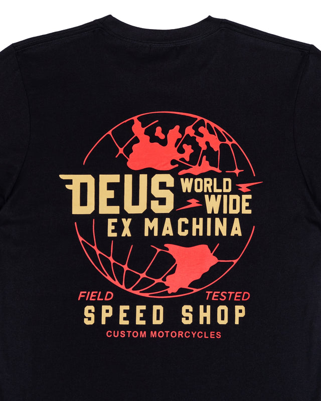 GLOBAL SPARK TEE - BLACK