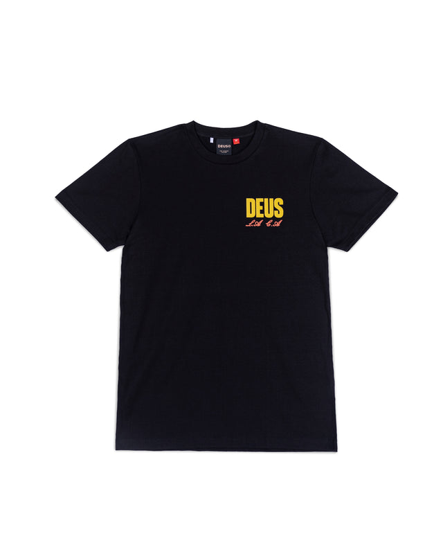 CUTAWAY TEE - BLACK