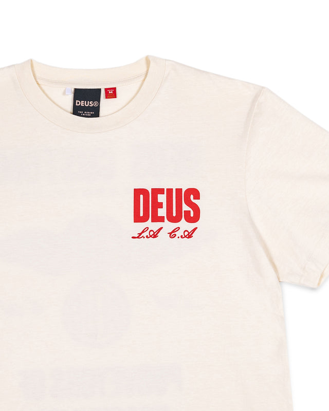 CUTAWAY TEE - VINTAGE WHITE