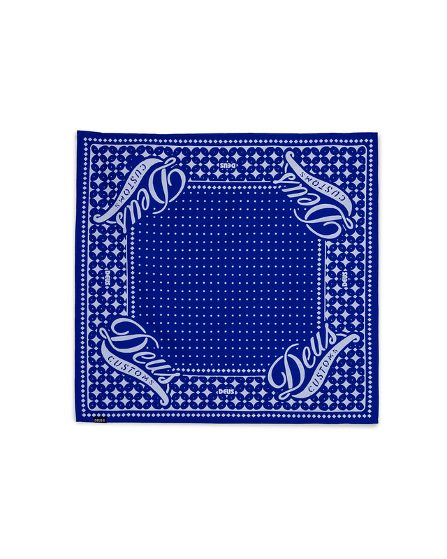 DEUS CUSTOM CLASSIC BANDANA - BLUE