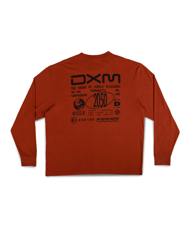 COMMITTEE LS TEE - TERRACOTTA