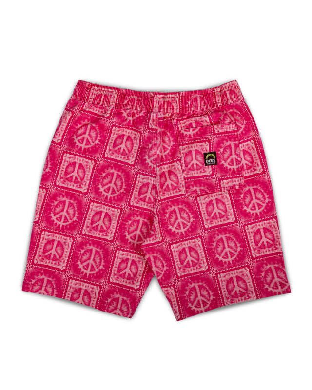 SOLARHOT BEACH SHORT - RASPBERRY