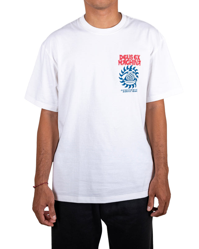CRANK TEE - VINTAGE WHITE
