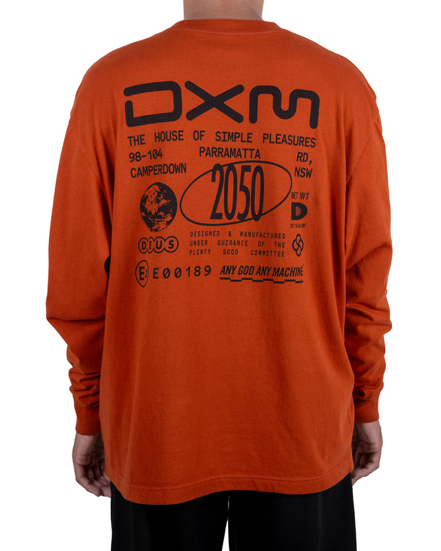 COMMITTEE LS TEE - TERRACOTTA