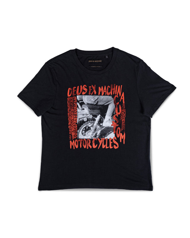 EPHEMERA TEE - BLACK