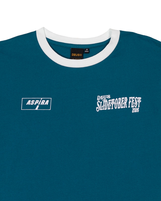 SLIDETOBER 2026 TEE - TEAL