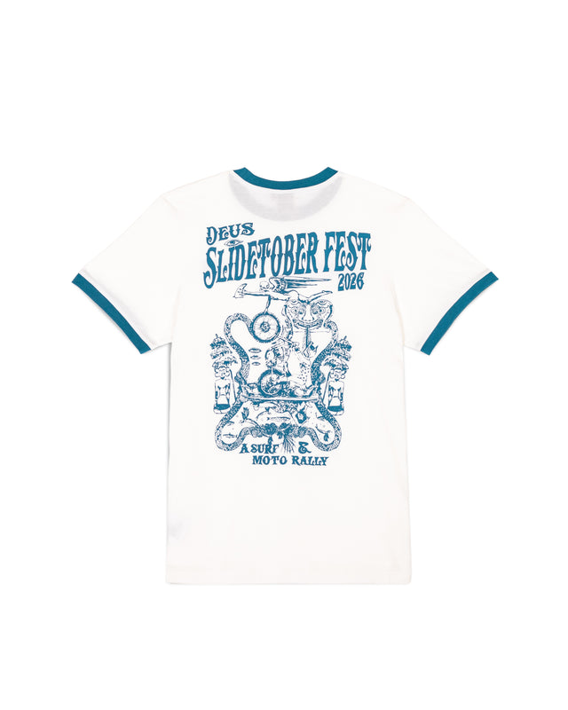 SLIDETOBER 2026 TEE - VINTAGE WHITE