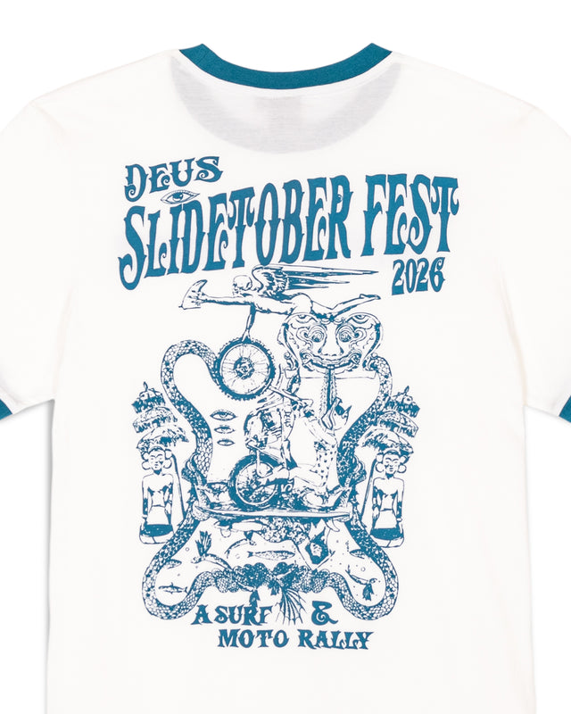 SLIDETOBER 2026 TEE - VINTAGE WHITE