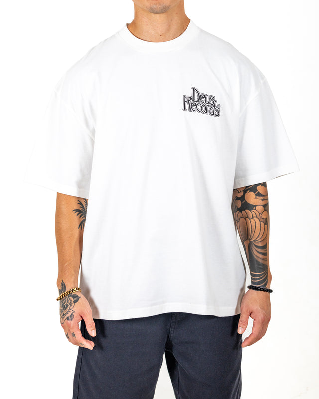 HALF STRING TEE - VINTAGE WHITE
