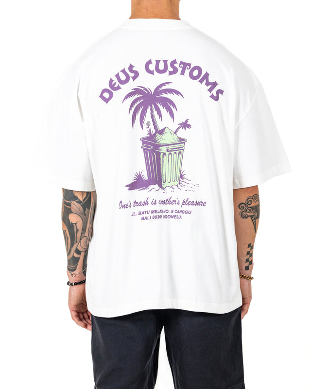 SHELFLIFE TEE - VINTAGE WHITE