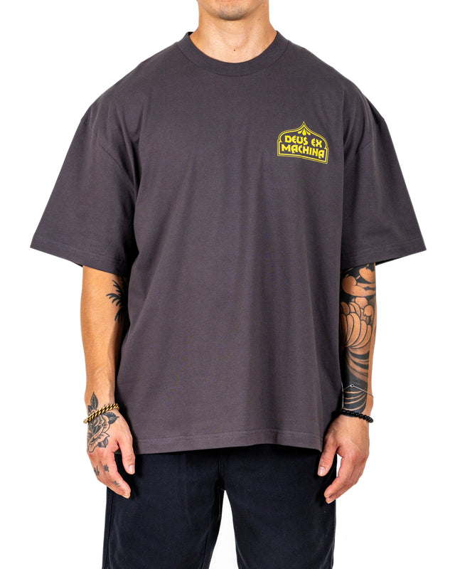 SHELFLIFE TEE - ANTHRACITE