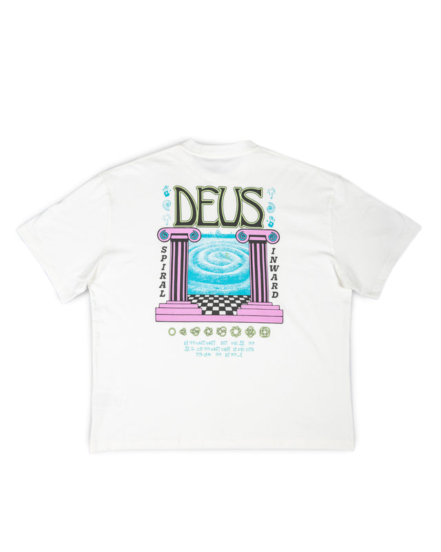 HALF STRING TEE - VINTAGE WHITE