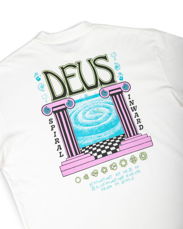 HALF STRING TEE - VINTAGE WHITE