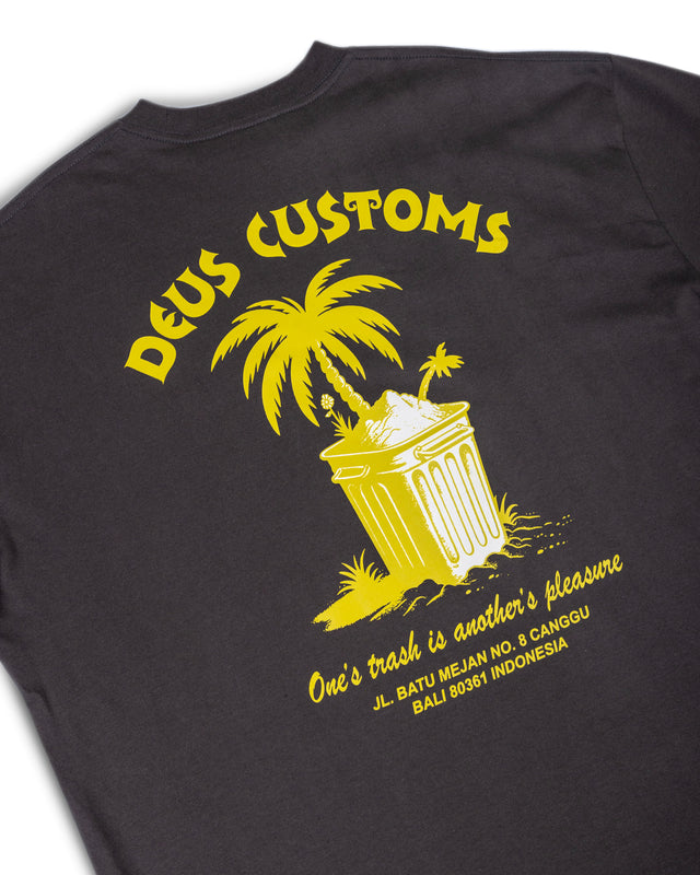 SHELFLIFE TEE - ANTHRACITE