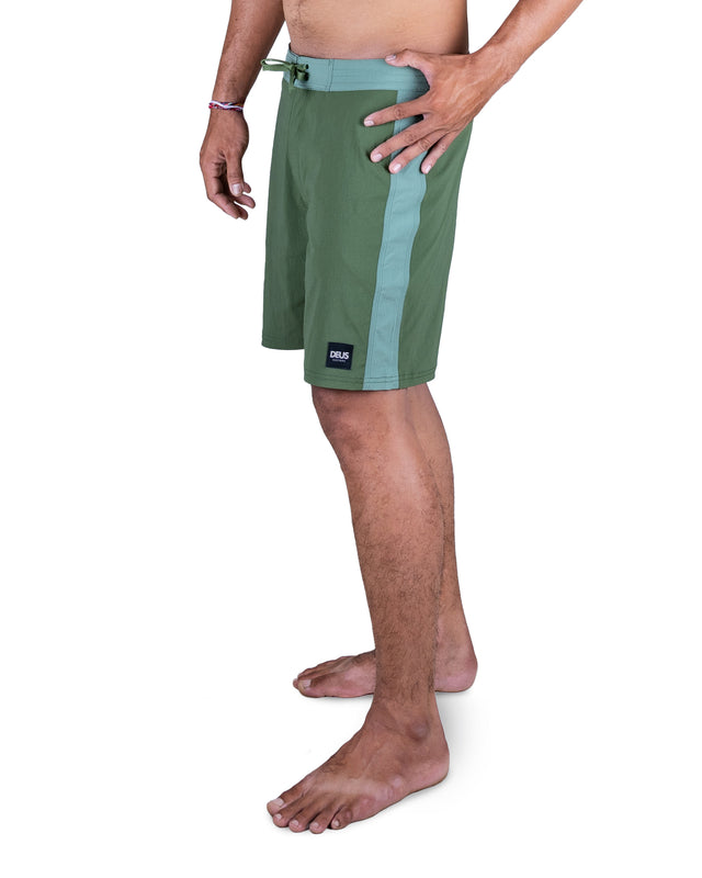 RICOS BOARD SHORT 3 - PINE GREEN