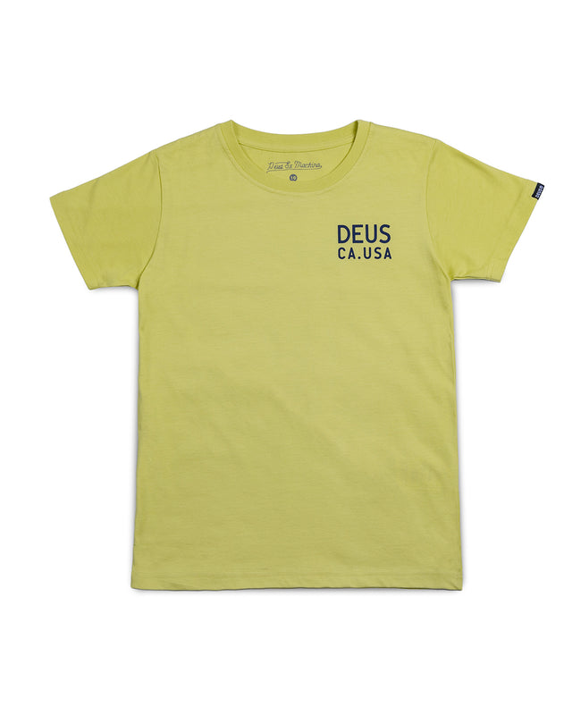 KIDS CAMBER TEE - CANARY YELLOW