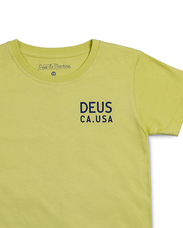 KIDS CAMBER TEE - CANARY YELLOW