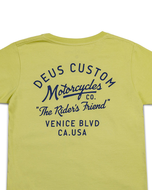 KIDS CAMBER TEE - CANARY YELLOW