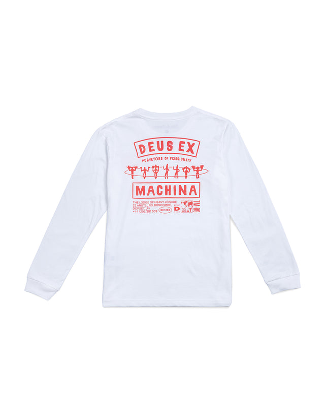 KIDS KUMBAYA LS TEE - VINTAGE WHITE