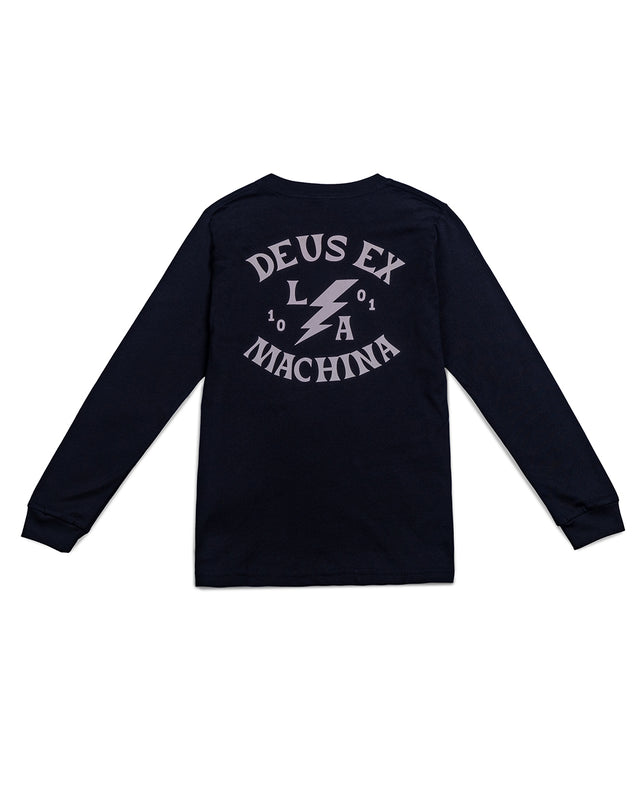 KIDS CHINOOK LS TEE - BLACK