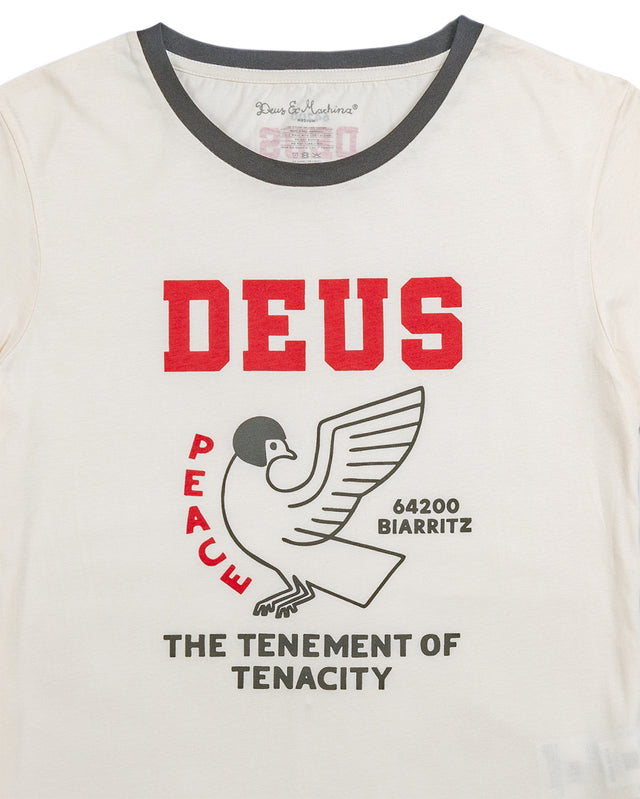 WOMEN BUCK UP TEE - IVORY