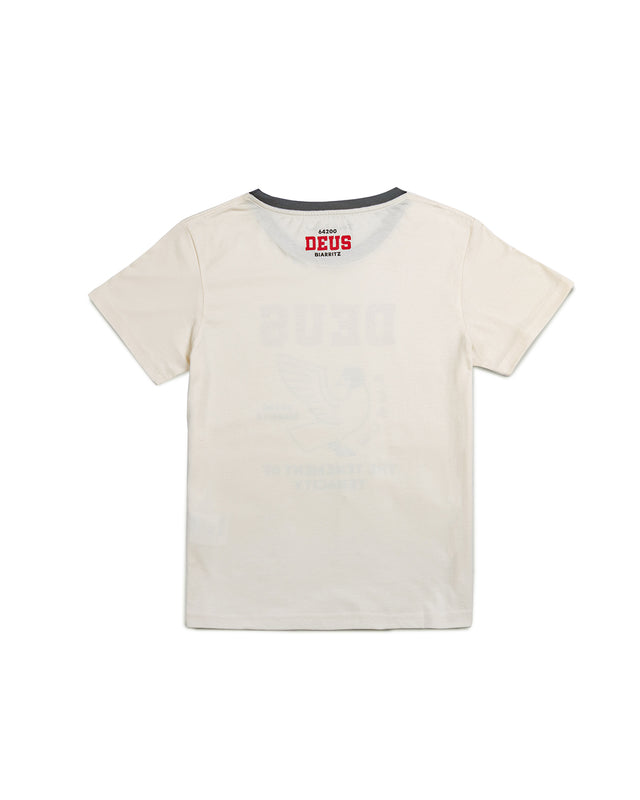 WOMEN BUCK UP TEE - IVORY