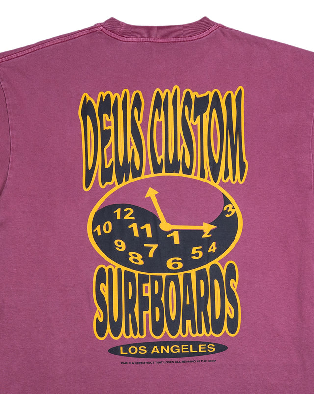 TIME CONSTRAINT TEE - DRY ROSE
