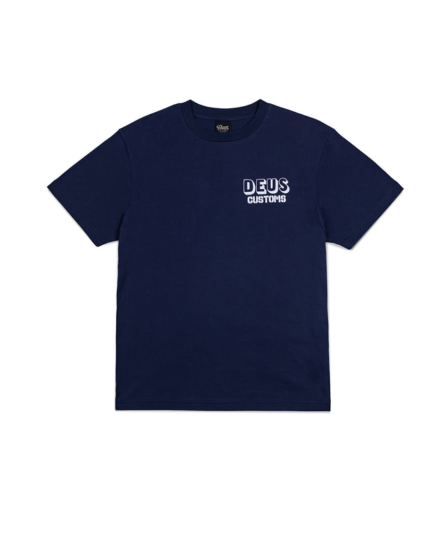 HEAVY METAL TEE - NAVY