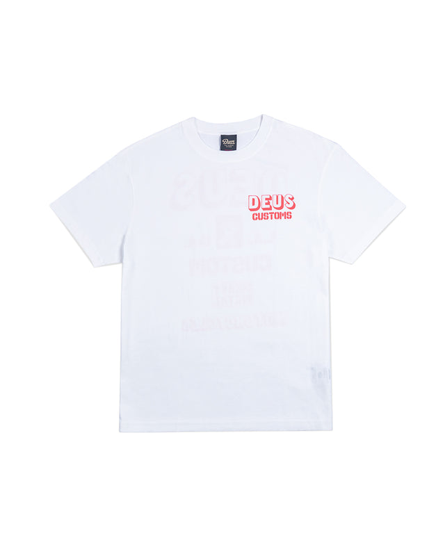 HEAVY METAL TEE - VINTAGE WHITE