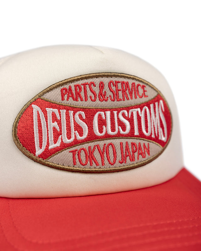 BALLPARK TRUCKER - RED COMBO