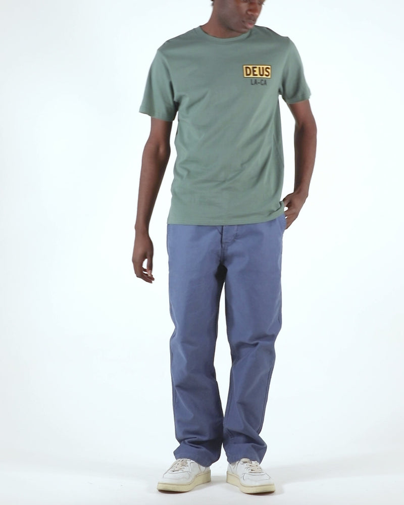 Super Stitious Tee - Work Green