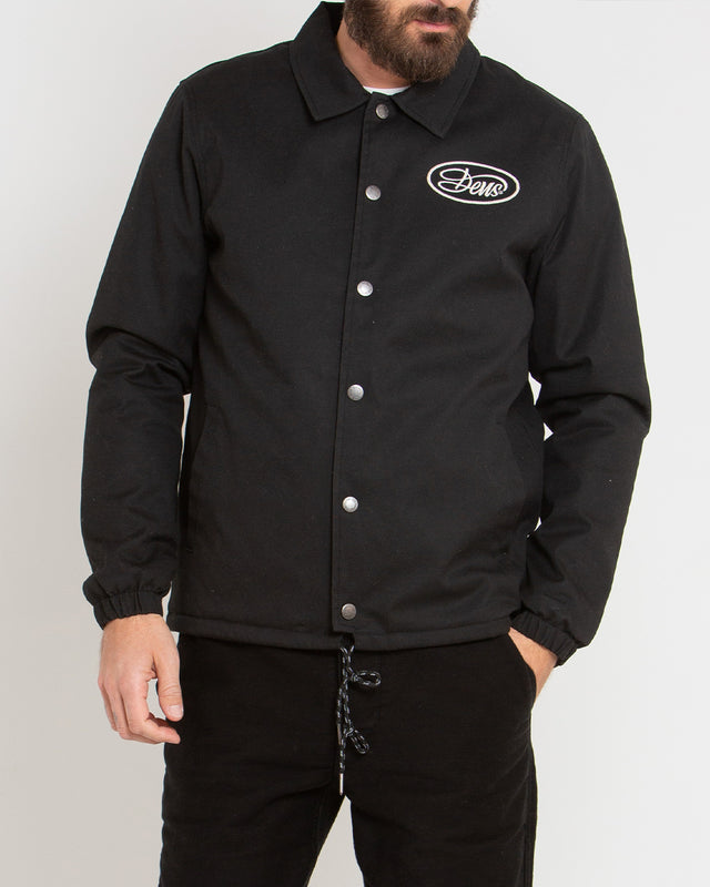 GULF COACH JACKET - BLACK