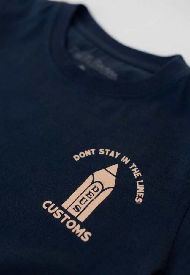 KID CANYONS TEE - NAVY