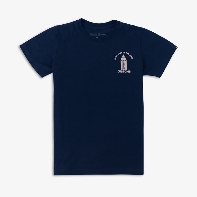 KID CANYONS TEE - NAVY