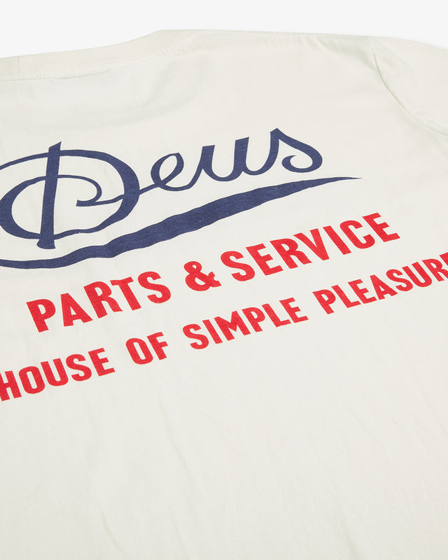 SPARKS TEE - DIRTY WHITE