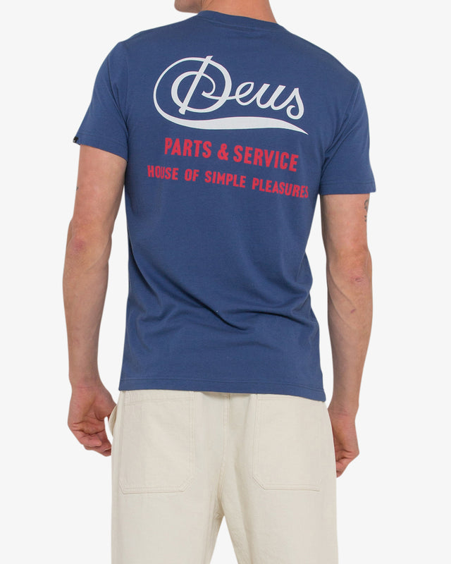 SPARKS TEE - TRUE BLUE