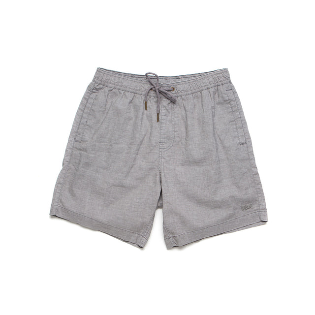 SANDBAR HEMP SHORT - GREY ROCK