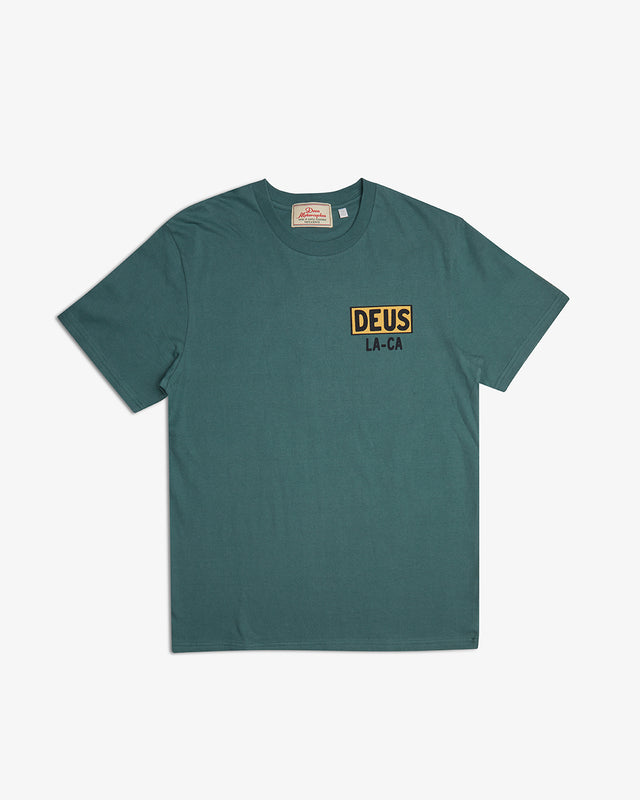 Super Stitious Tee - Work Green