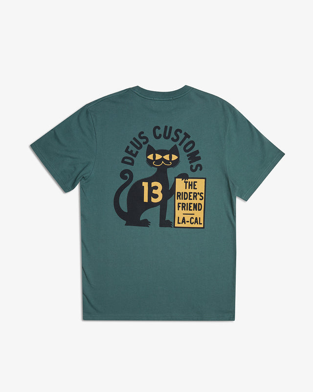 Super Stitious Tee - Work Green