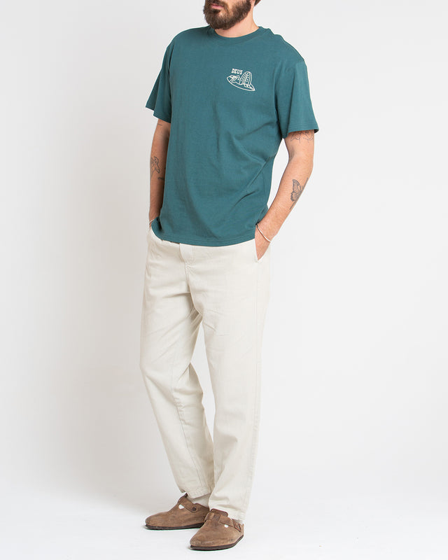 Layback Tee - Jasper Green