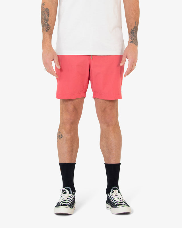 SWARMIES BOARDSHORT - RED ROSE