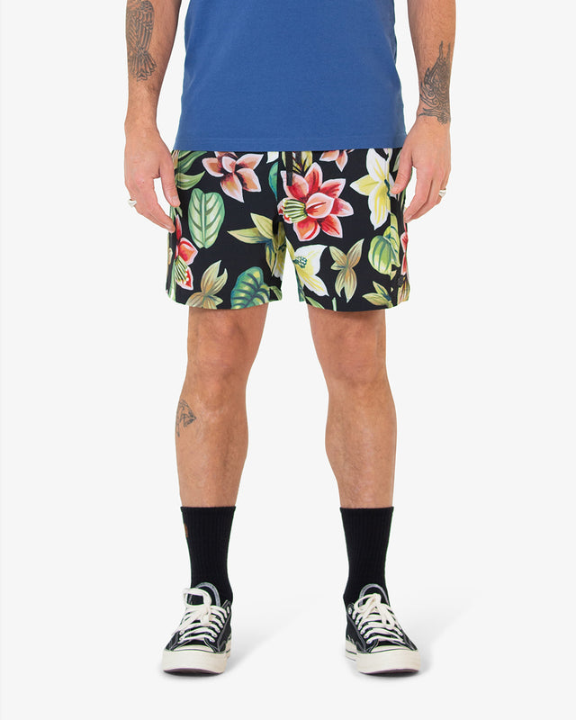 Step Off Boardshort - Black